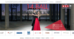 Desktop Screenshot of immobilienball.at